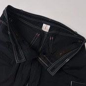 M・U SPORTS エムユースポーツ ステッチ デザイン ショートパンツ 42/ブラック レディース ゴルフ