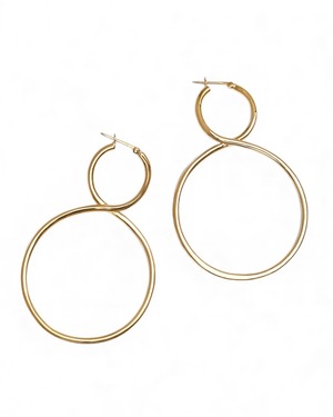 Mano 8 earrings〈Gold〉