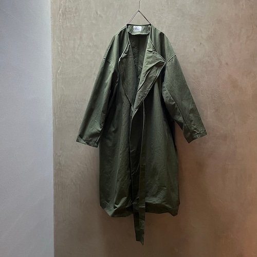 Yarmo/ヤーモ  WIDE WRAP COAT／ワイドラップコート #YAR-22SS CO24 KAHKI