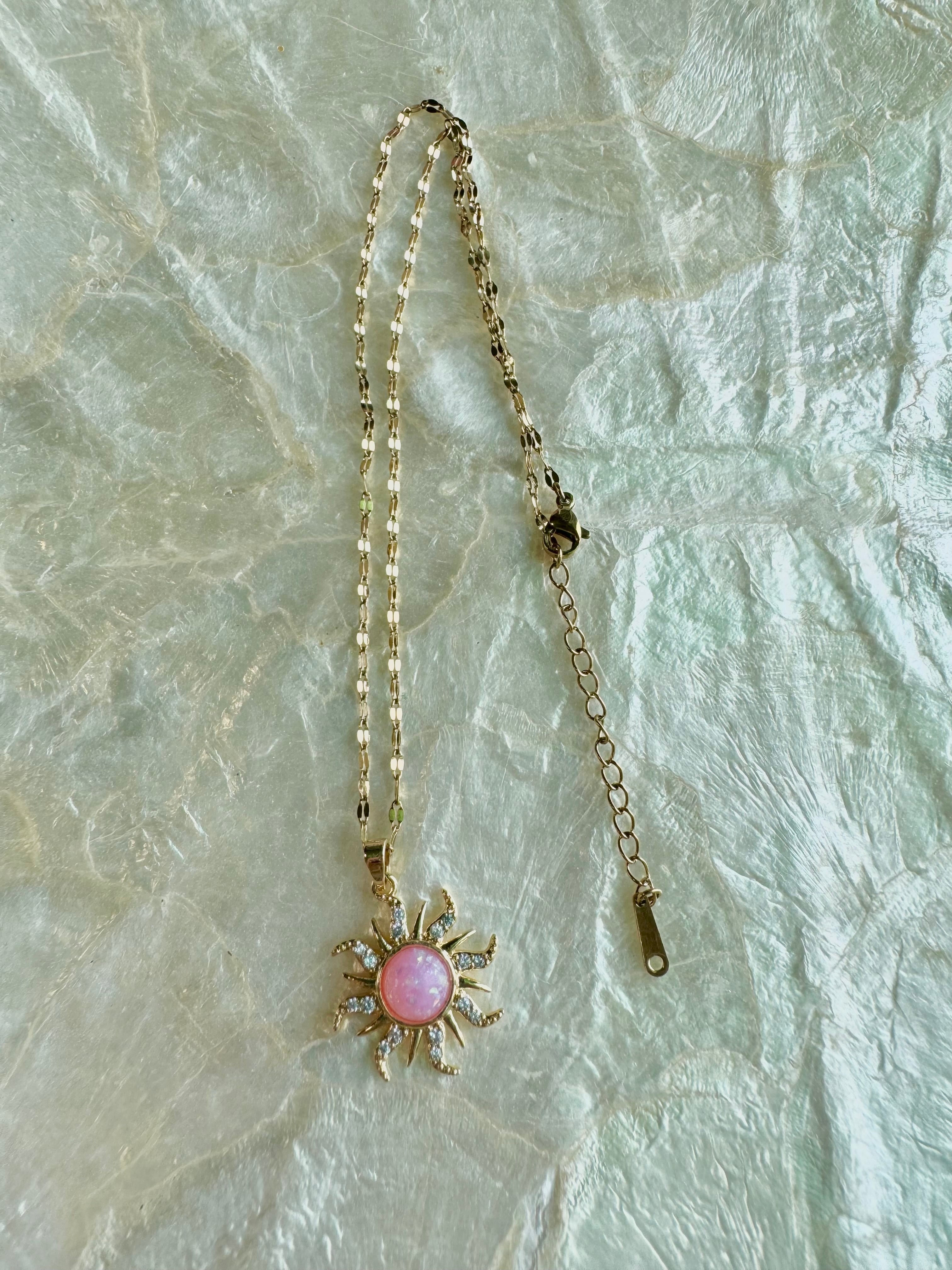 lā Sun necklace(太陽ネックレス) | Manoalino 【Hawaiianjewelry