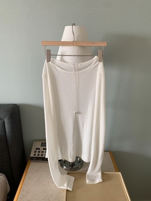 (予約)mellounge / Tencel Panel Tee / 3color