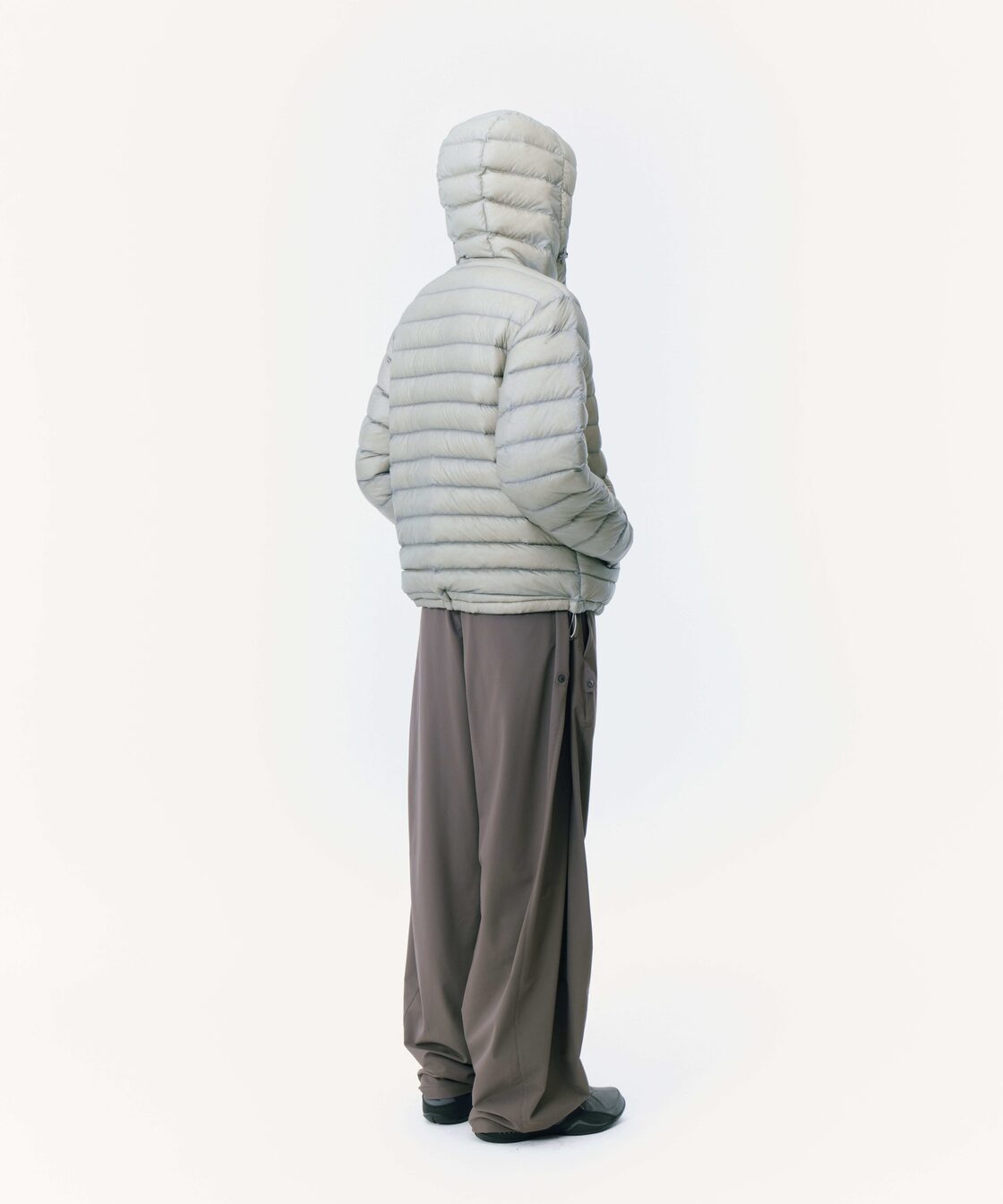 ☆[RESELL][SAN SAN GEAR] SUFFIX PUFFER JACKET [GREY]_25FW 正規品 