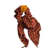 No.12 | リサイクルサリー　シュシュ＆ミニ三角スカーフ