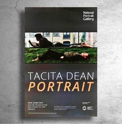現代美術家『タシタ・ディーン』2018年イギリス現代美術館制作ポスター