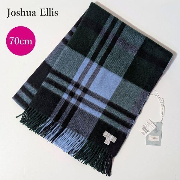 【国内正規品】Joshua Ellis ジョシュアエリス カシミヤ 大判 ストール 《 グリーン・ブルー 》 CPG60211 カシミア 100% 240907-60
