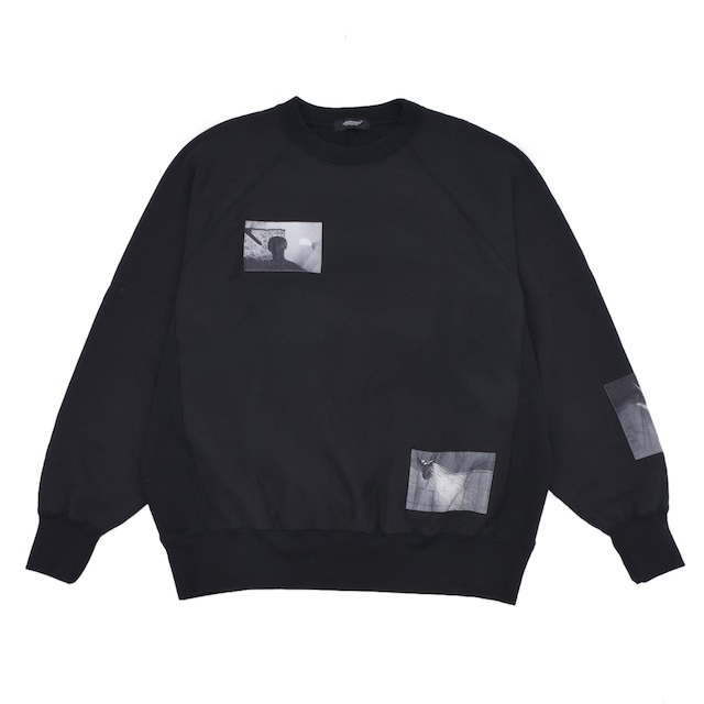 【UNDERCOVER】脇フライスSWEAT PSYCHOJQパッチ 【PSYCHO】(BLACK)