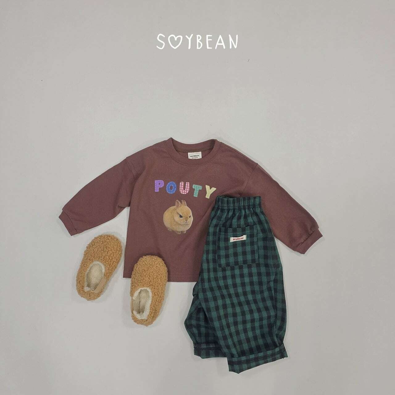 韓国子供服 / 26Autumn / soybean / アングリーバニー / キッズ服 / ジュニア服 / 秋服 *XS~JM*