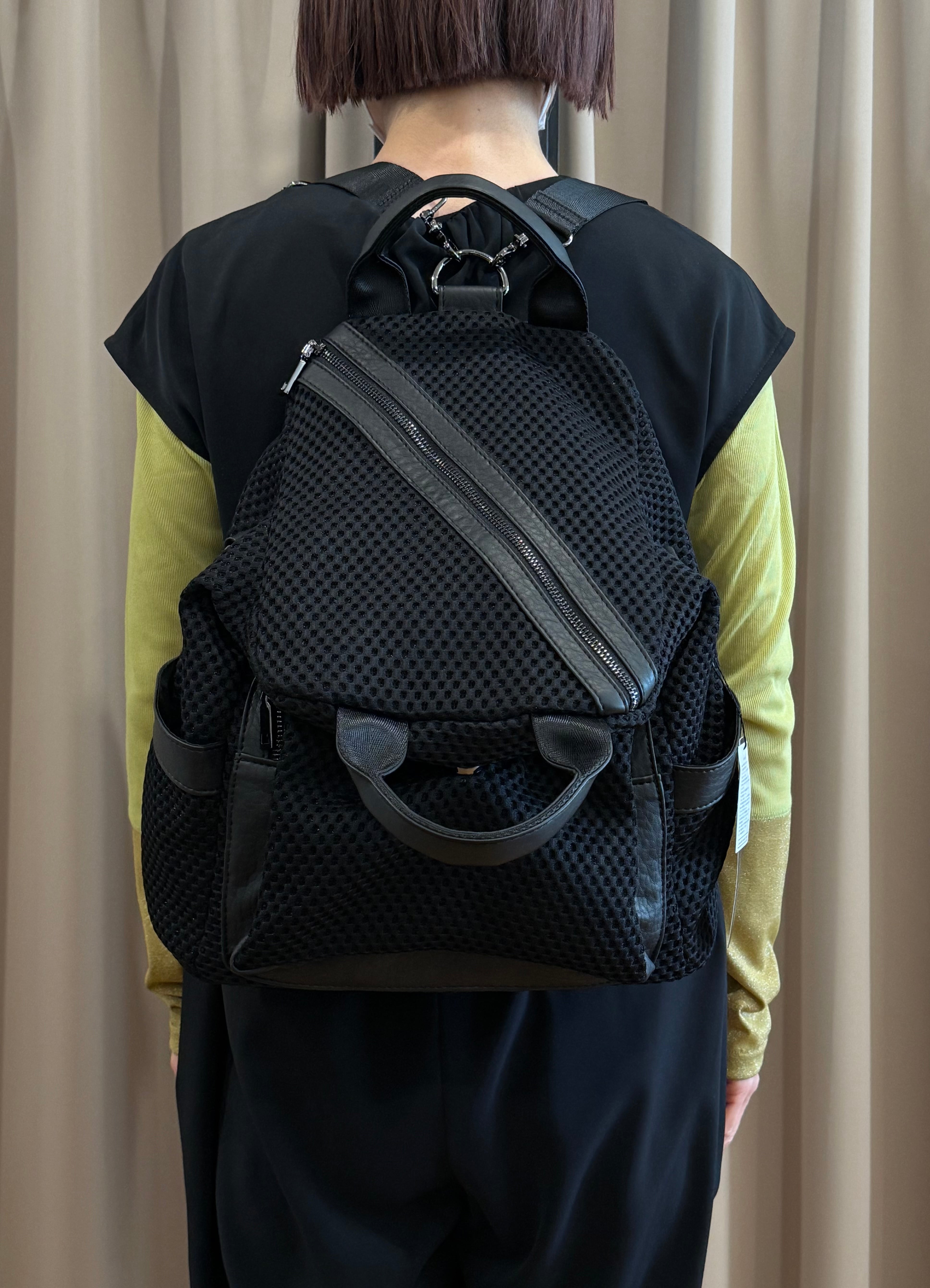 usa製 llbeanボディバッグ メッシュポケット ショルダー 3way 黒 L.L.Bean（エルエルビーン） ショルダーバッグ バッグ バウンドレス