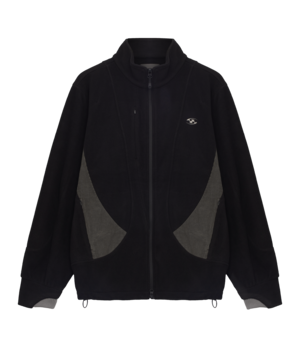 [SAN SAN GEAR] FLEECE JACKET [BLACK]_24FW 正規品 韓国ブランド 韓国通販 韓国代行 韓国ファッション sansan san san サンサンギア