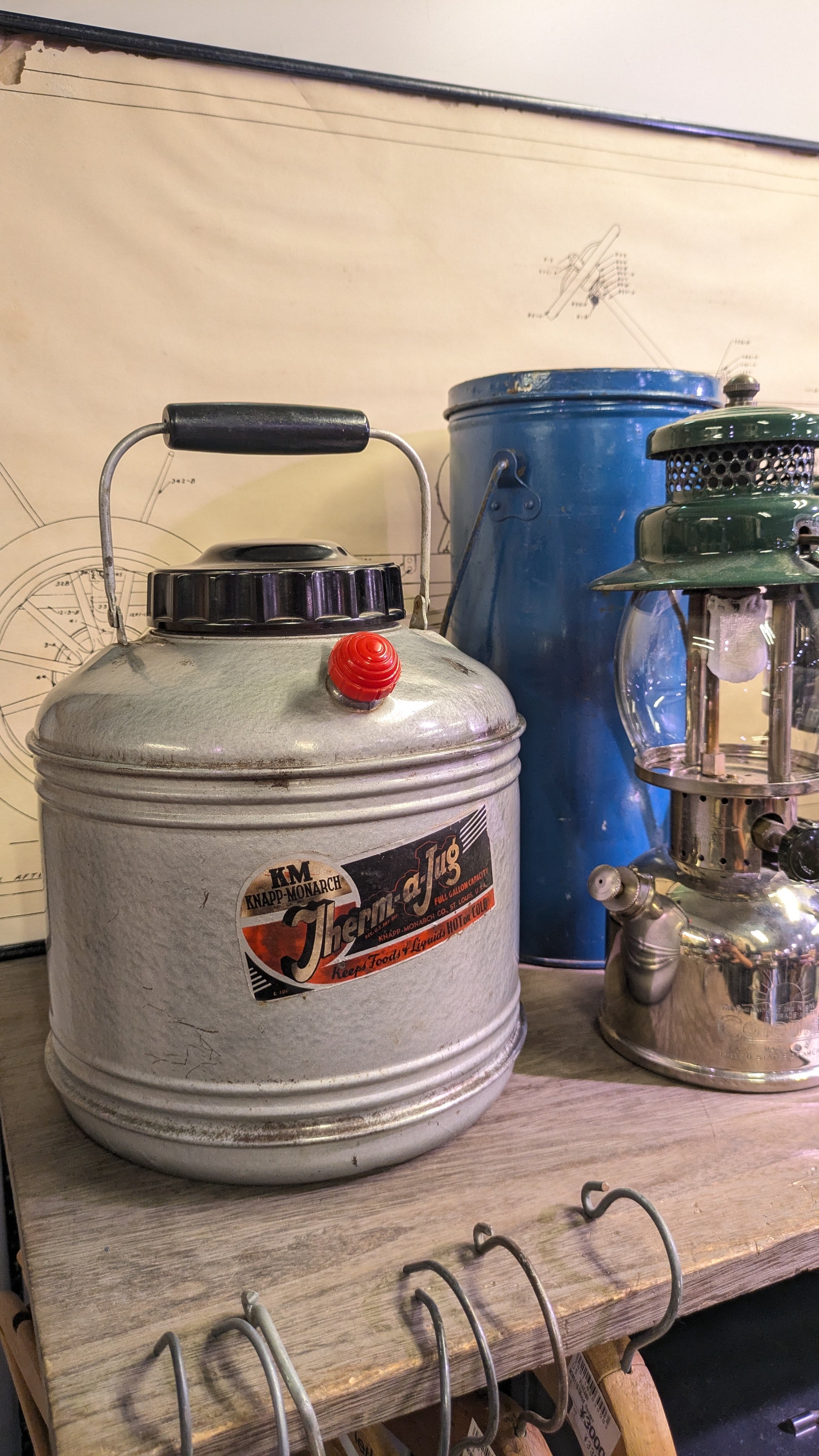 Vintage KNAPP-MONARCH Jug Therm-a-Jug 1Gal Antique ビンテージ