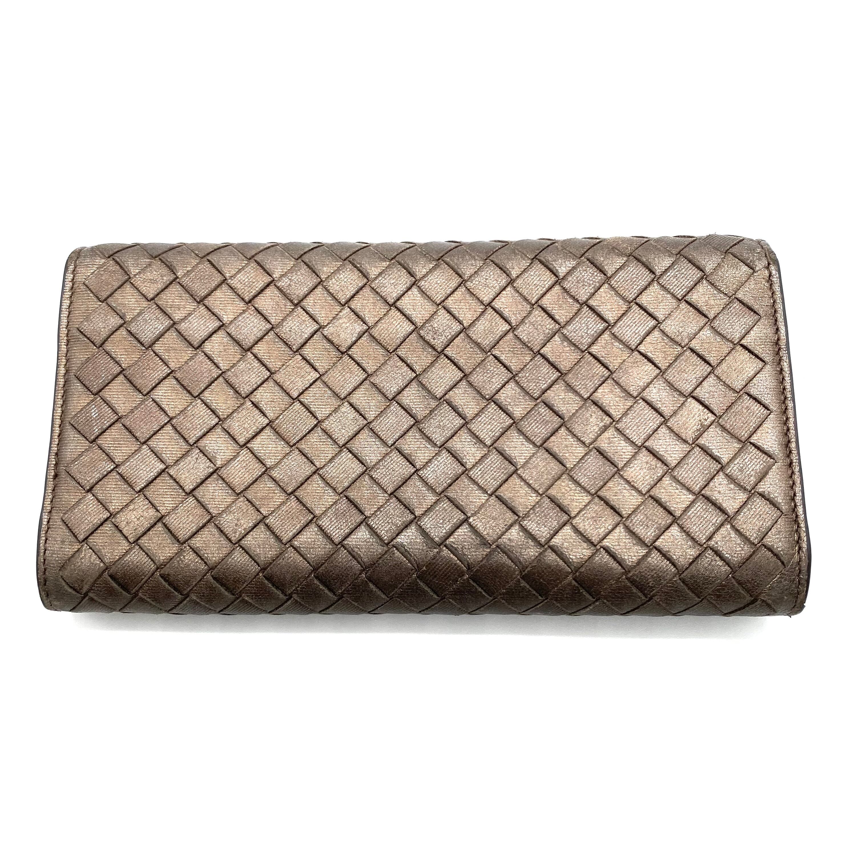 BOTTEGAVENETA ボッテガヴェネタ 財布 パイソンレザー イントレ  