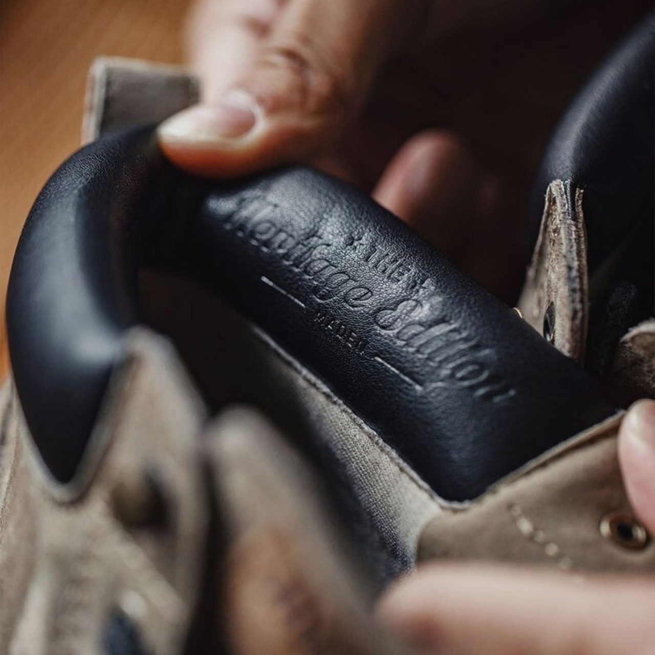 Vintage Genuine Leather High Top Boots / ヴィンテージ 本革 レザー ハイトップ ブーツ