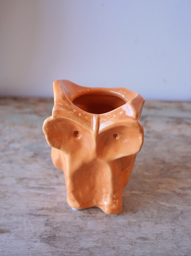 Owl vase XS orange After Midnight collection After Midnight by Marni