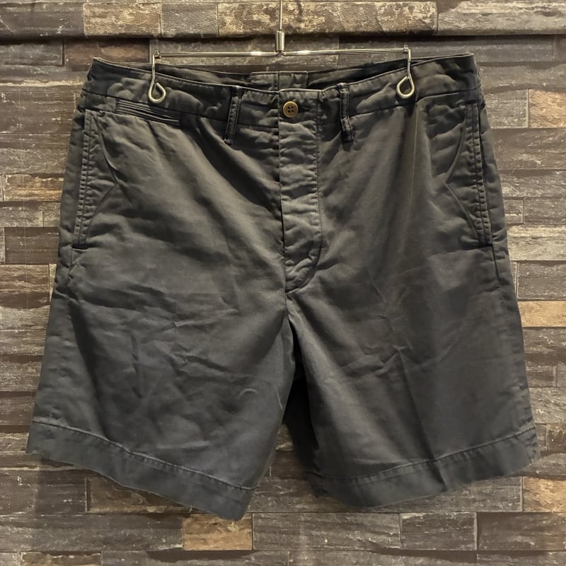 RRL OFFICER CHINO SHORTS NAVY | safarionline