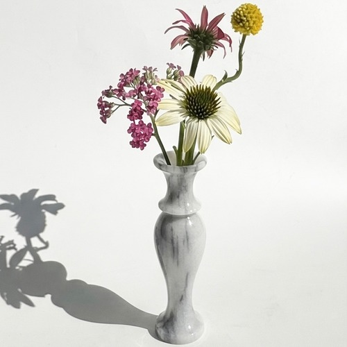 Natural stone vase