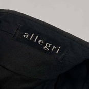 allegri アレグリ ツータック スラックスパンツ 91/ダークグレー メンズ 三陽商会