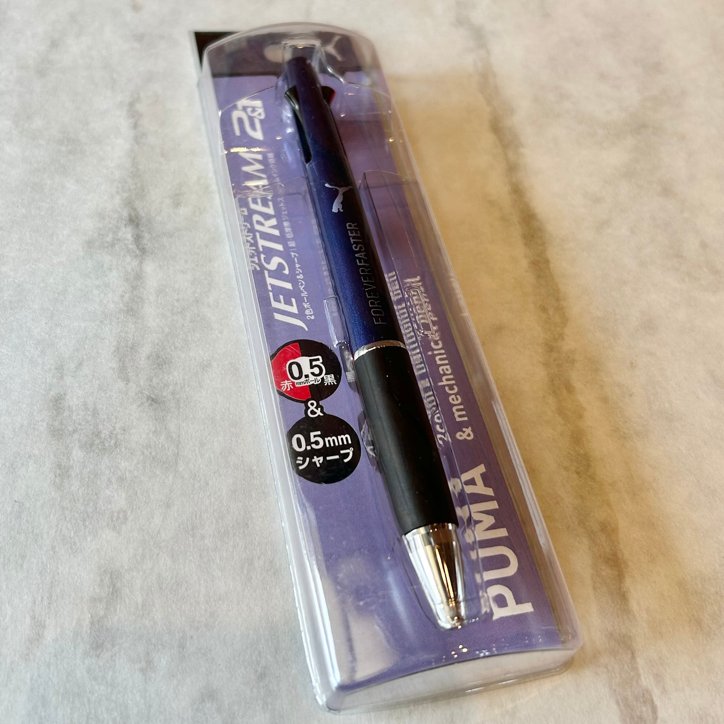 限定品・在庫限り】多機能ペン「ジェットストリーム2＆1 ／プーマ