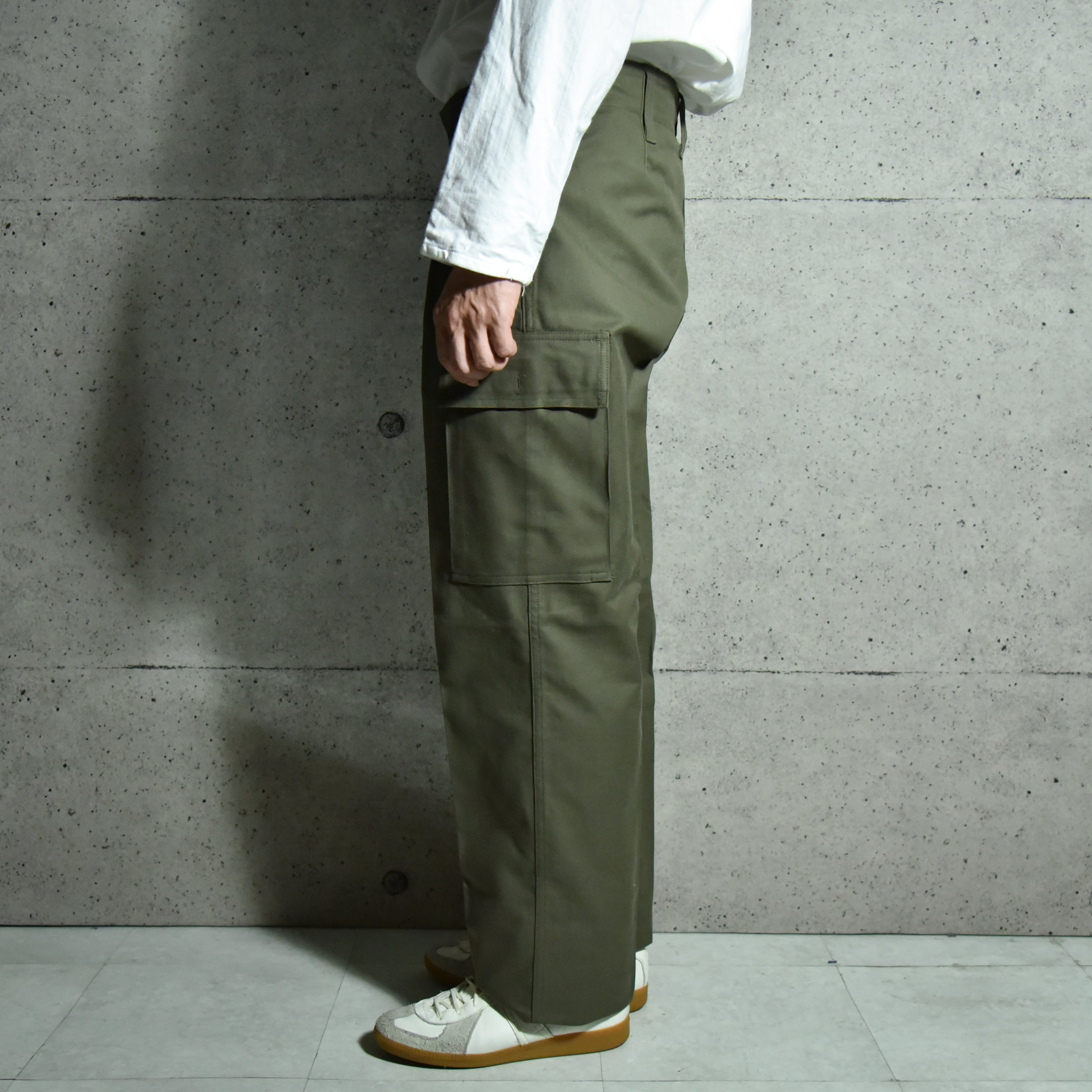 DEAD STOCK】90s German Army Moleskin Pants ドイツ軍 モールスキン