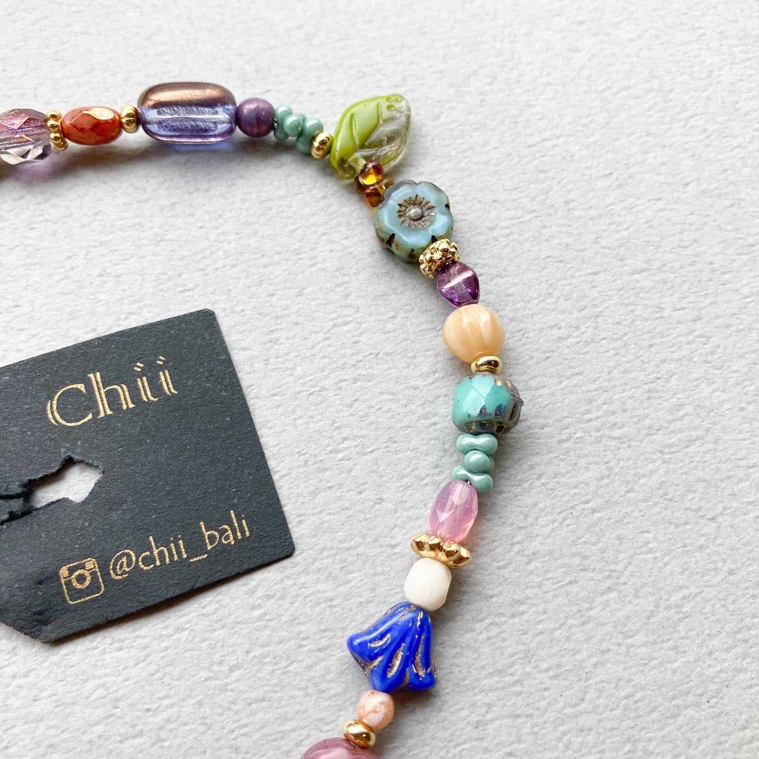 再入荷〉Chii チェコビーズミックス 2wayネックレス | Dua