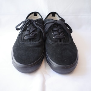 REPRODUCTION OF FOUND(リプロダクションオブファウンド) / US NAVY MILITARY TRAINER -BLACK SUEDE × BLACK SOLE-