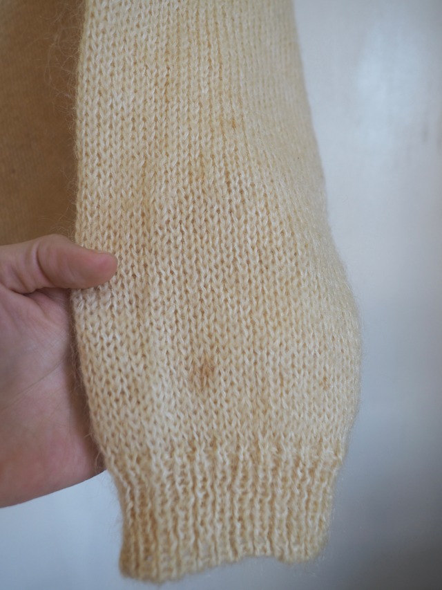 1980’s ~1990’s Mohair Mix Cardigan／L