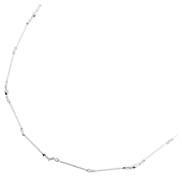 Used / Platinum Design Necklace