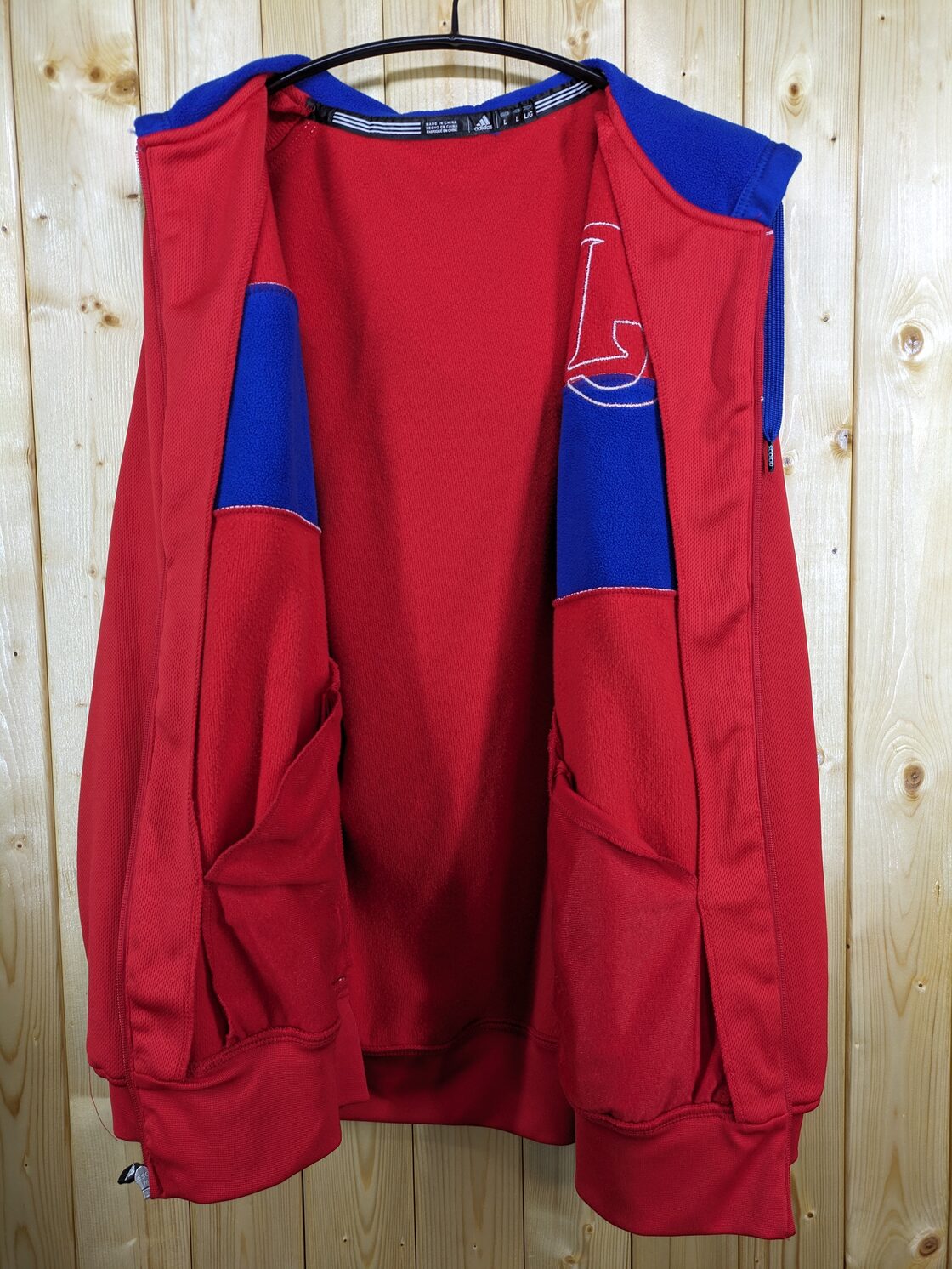 adidas NBA CLIPPERS クリッパーズ ジップアップパーカー size:L 
