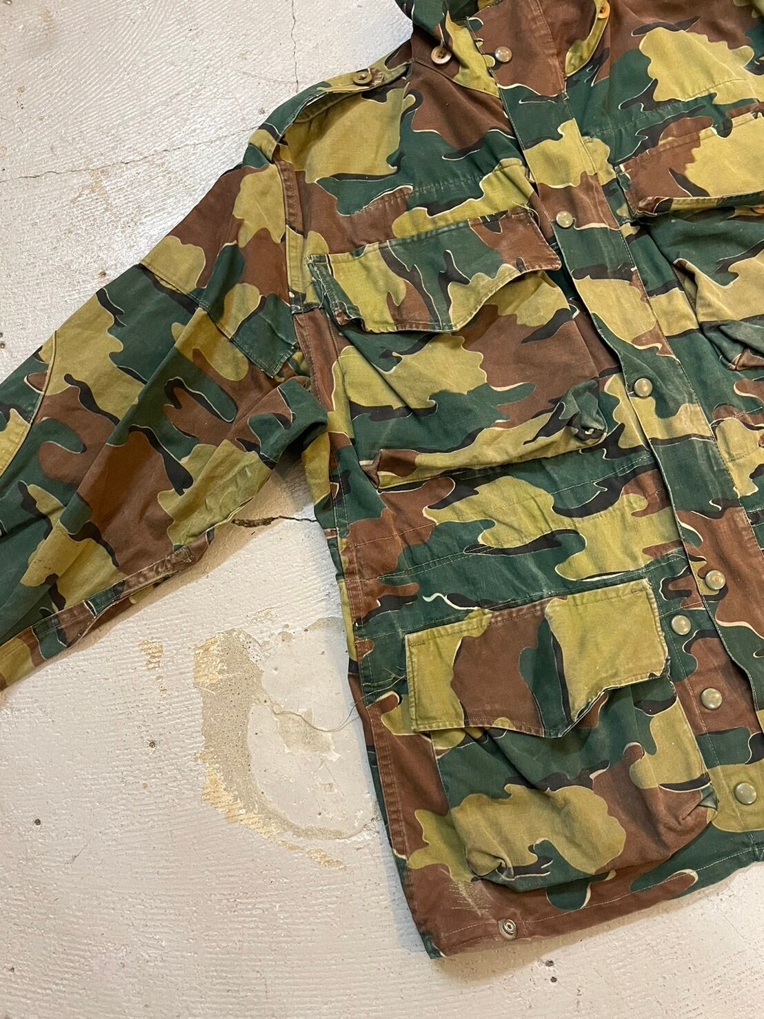 vintage 50's ベルギー軍 パラトルーパージャケット ジグソーカモ