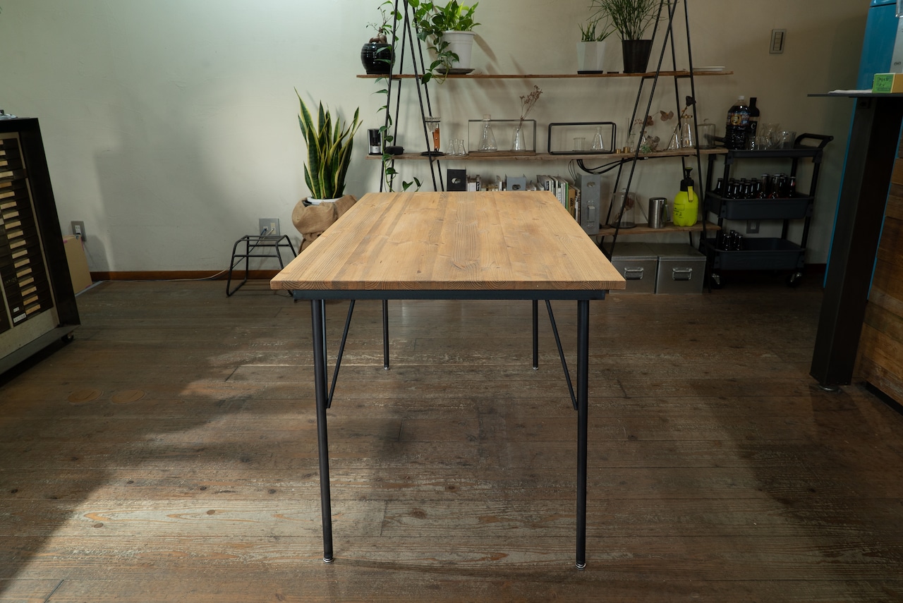 【PINE】SK TABLE 1200/ ダイニングテーブル/パイン材/W1200mm/送料無料(北海道・沖縄・離島除く)