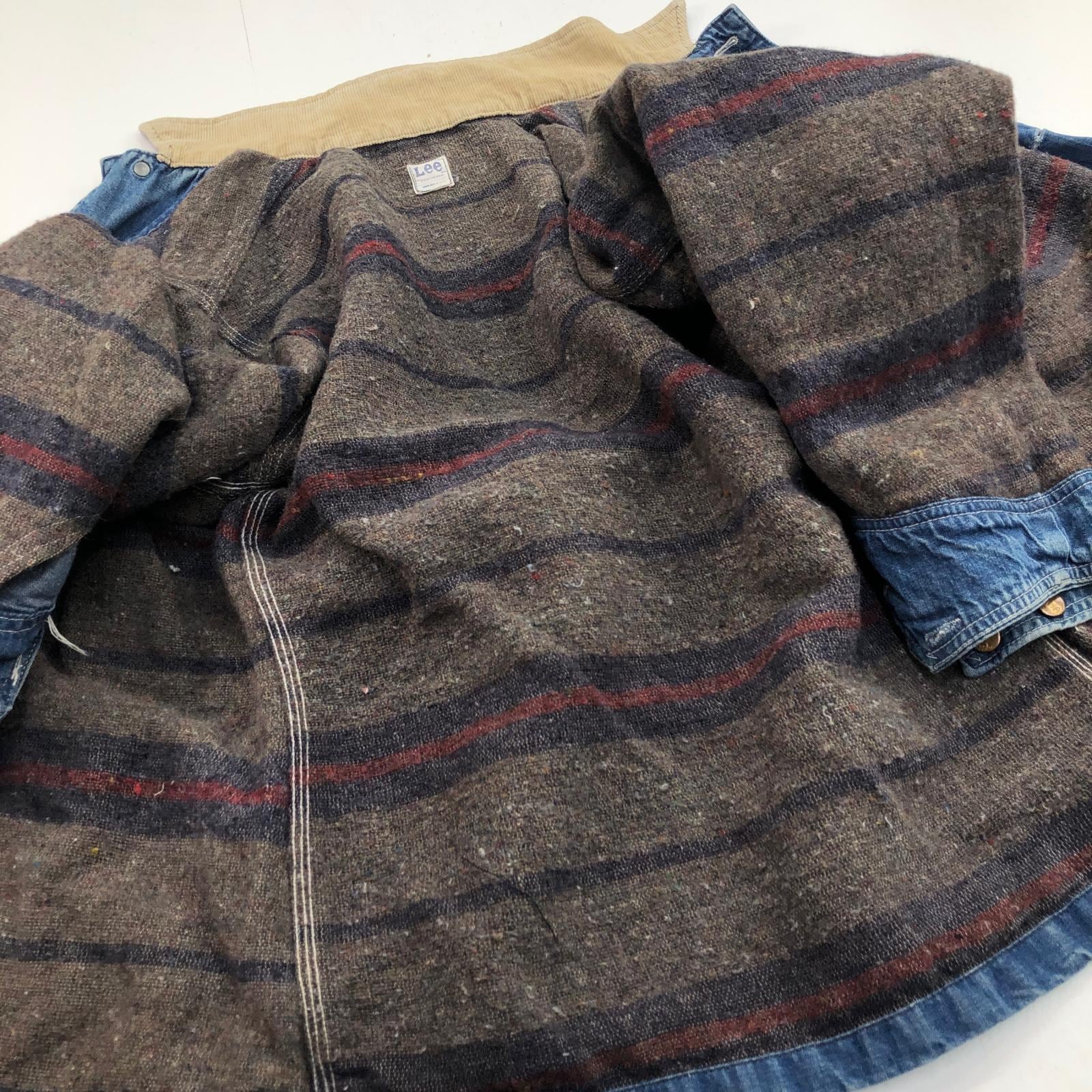 LEE リー 70年代 USA製 81-LJ ブランケット付き デニム カバーオール