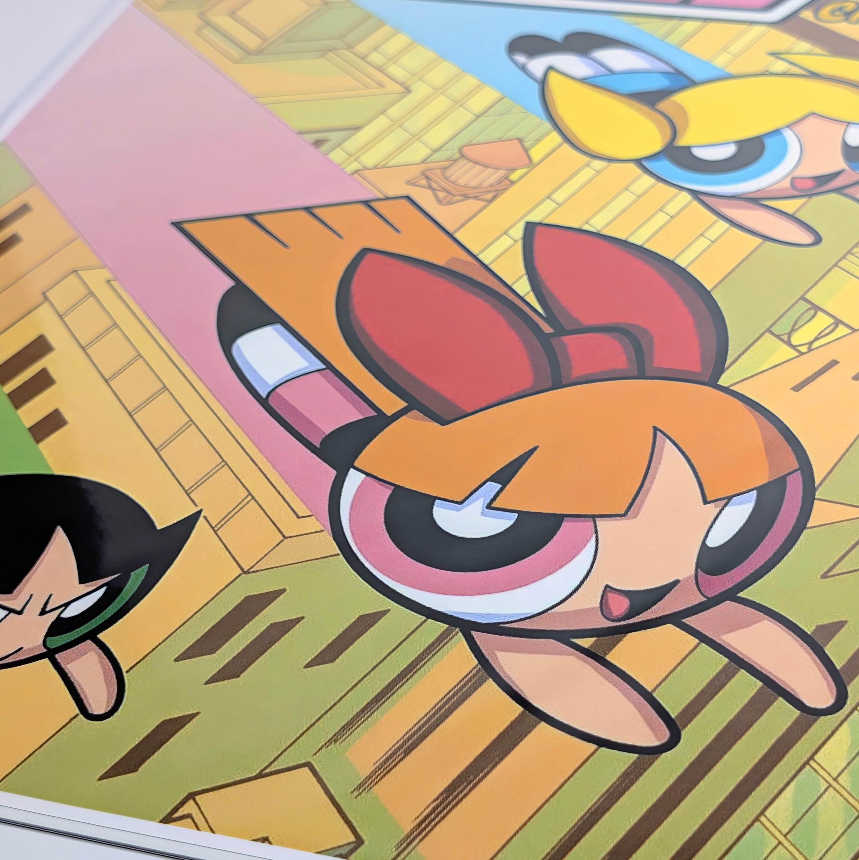 ♫ちょうどいいB4ポスター♫【 The Powerpuff Girls ( パワーパフガールズ ) 】〚アメリカン雑貨 アメトイ〛