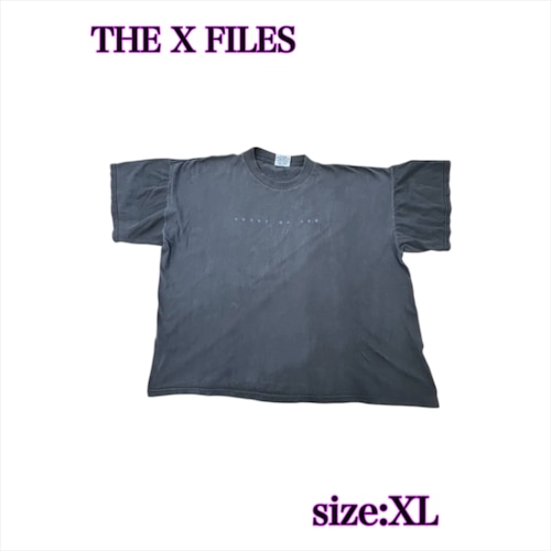 90s The X-Files Space Graphic Vintage T-Shirt Black XL