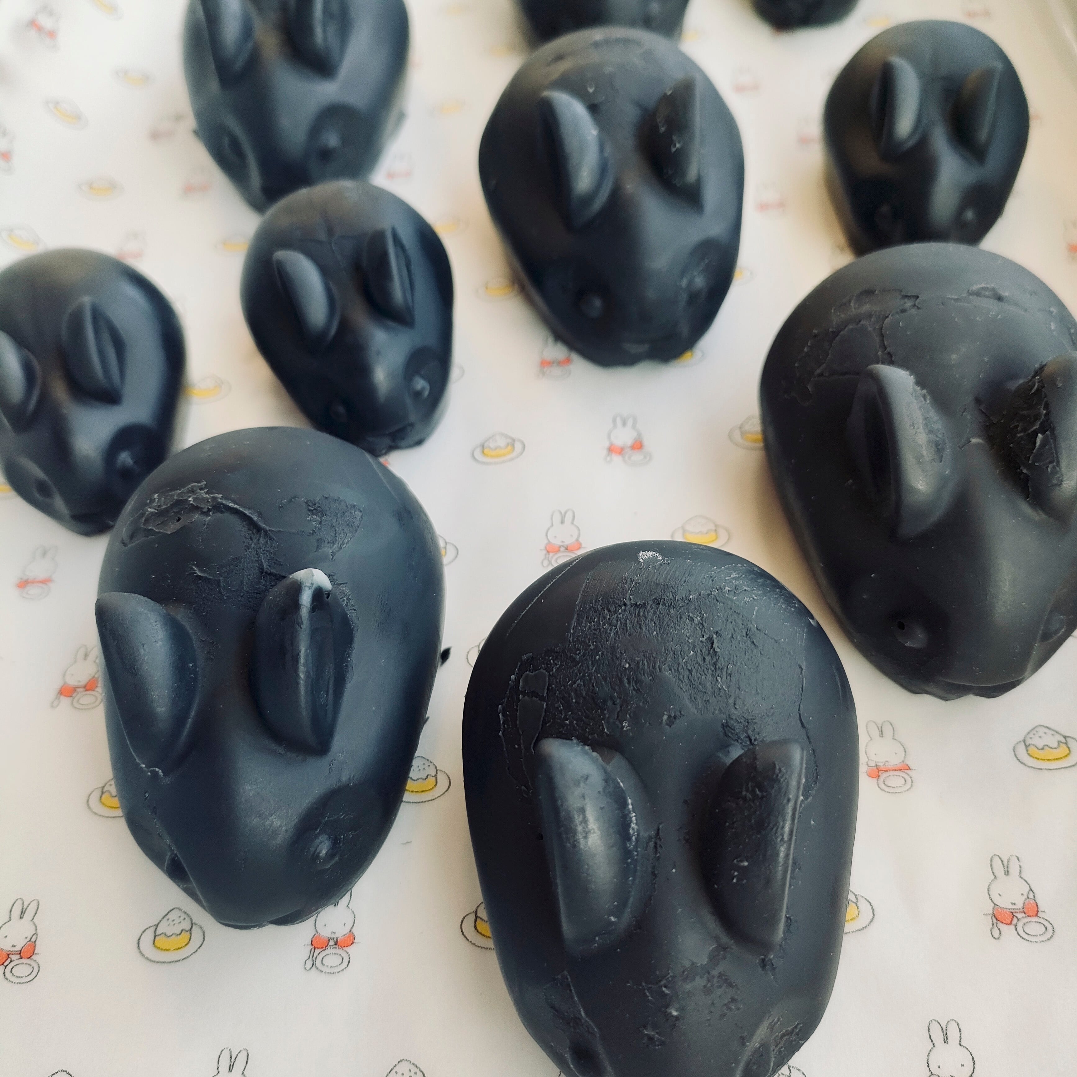 うさぎ【新品未使用】プラズマナノヴェールソープ6個セット 夜うさぎ石鹸 香りの王様カルダモンと澄んだユーカリの織りなす静かな