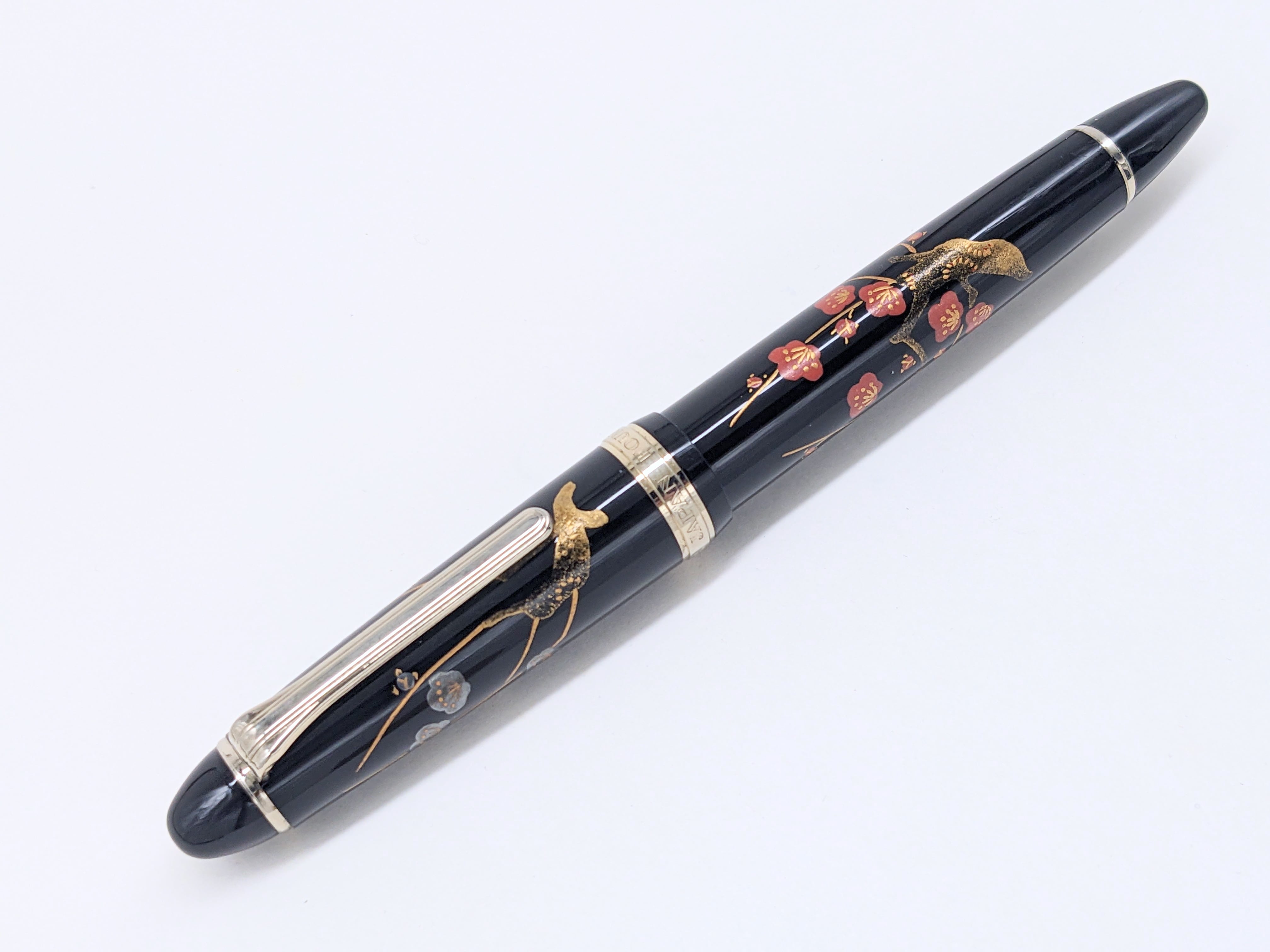 sailor セーラー 万年筆 大正時代 1920年代 BG30 14K 00s セーラー万年筆 蒔絵 梅 旧 SAILOR （中字） 14K 03391 | 川口明弘