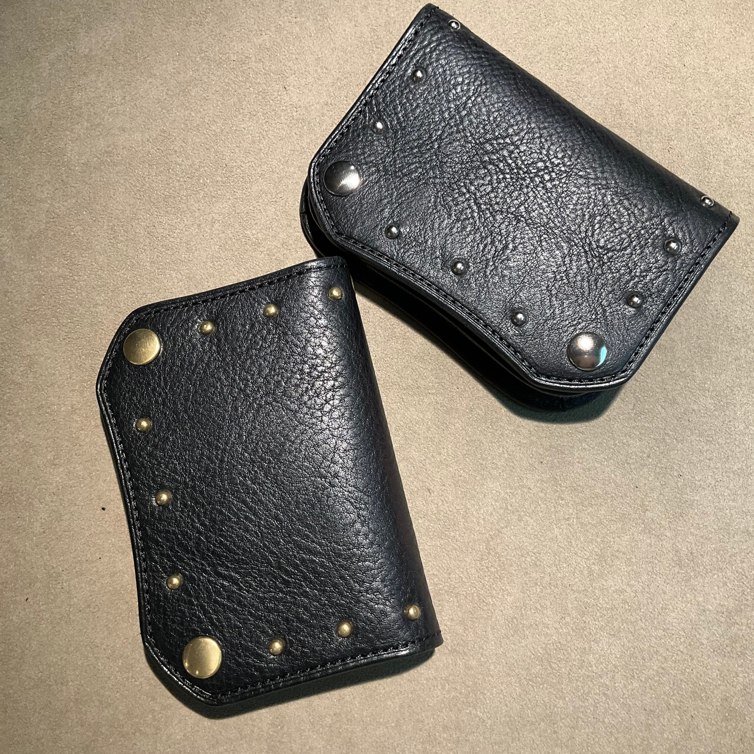 グルーバーレザー ショートトラッカー スタッズ入り Groover Leather グルーバーレザー short trackerwallet ショート