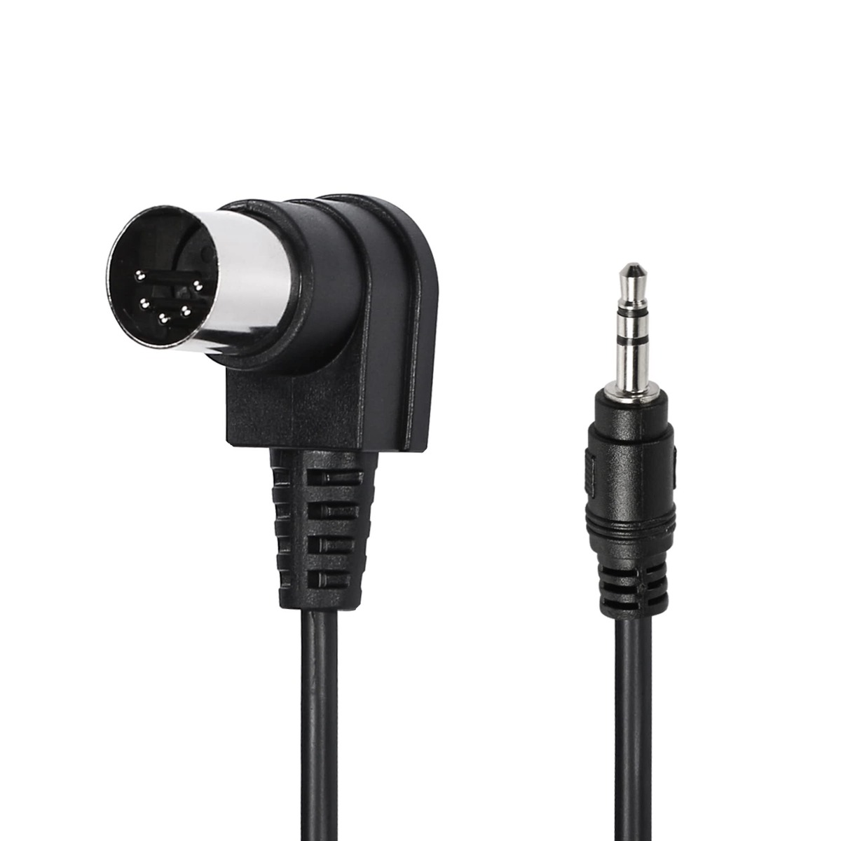 90°エルボ MIDIケーブル、 5ピンDinから3.5mm TRS 3M / 5-Pin DINプラグオスto 3.5 MM TRSオスジ ...