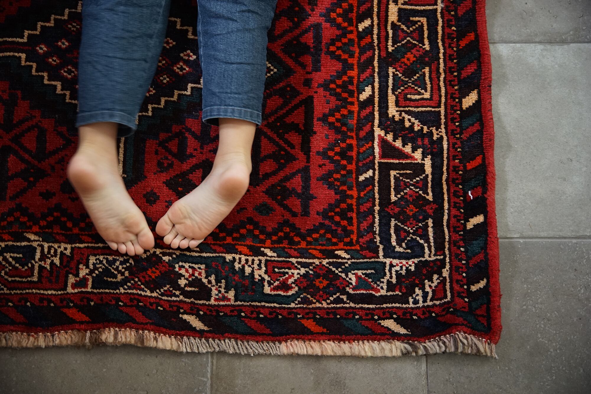 052 - Vintage qashqai rug