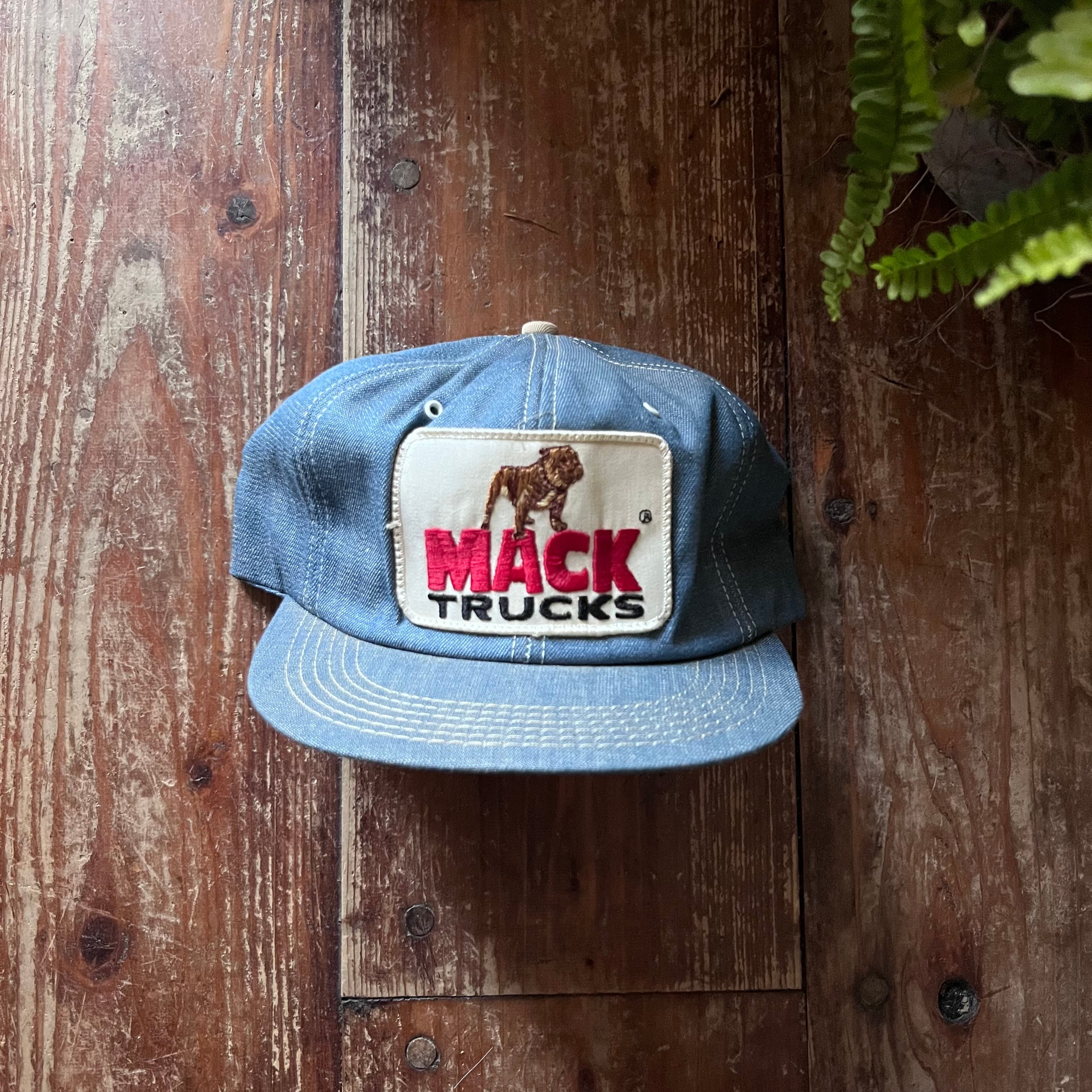 DEADSTOCK K-Brand “Mack Trucks” Denim trucker hat/2