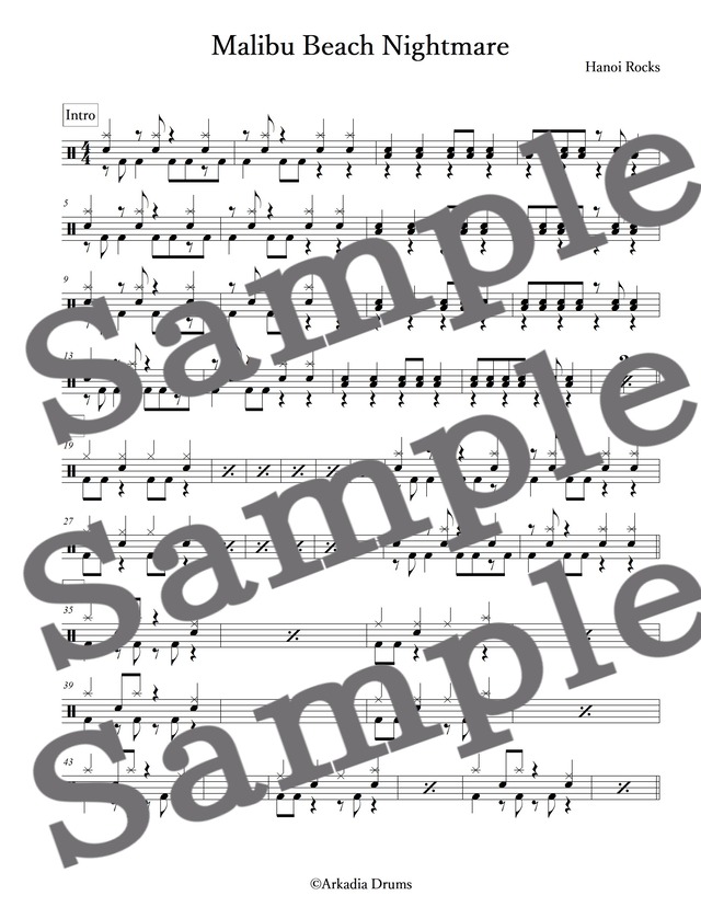 Malibu Beach Nightmare(Hanoi Rocks)