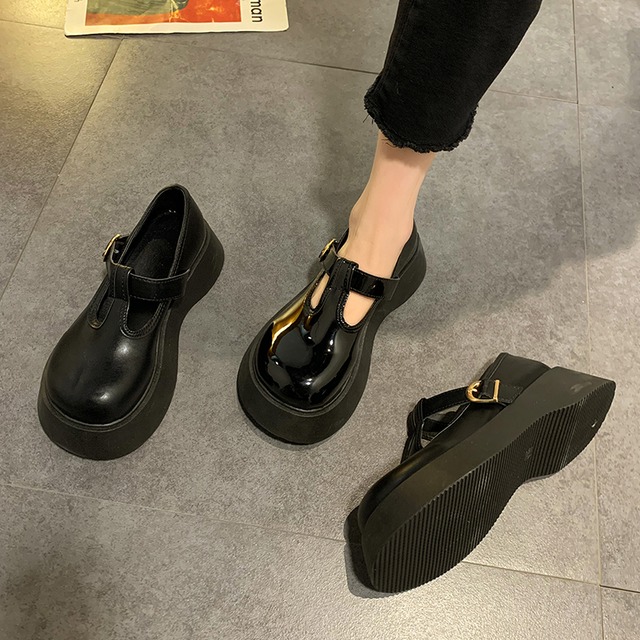 レザースタイルスプリングバックルベルト 靴 シューズ ローファー 春物 ハーネス 部族の婦人靴67166966693