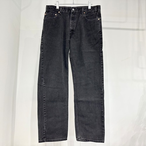 【USED】Levis 505 black USA リーバイス ブラック デニムパンツ w36 L32