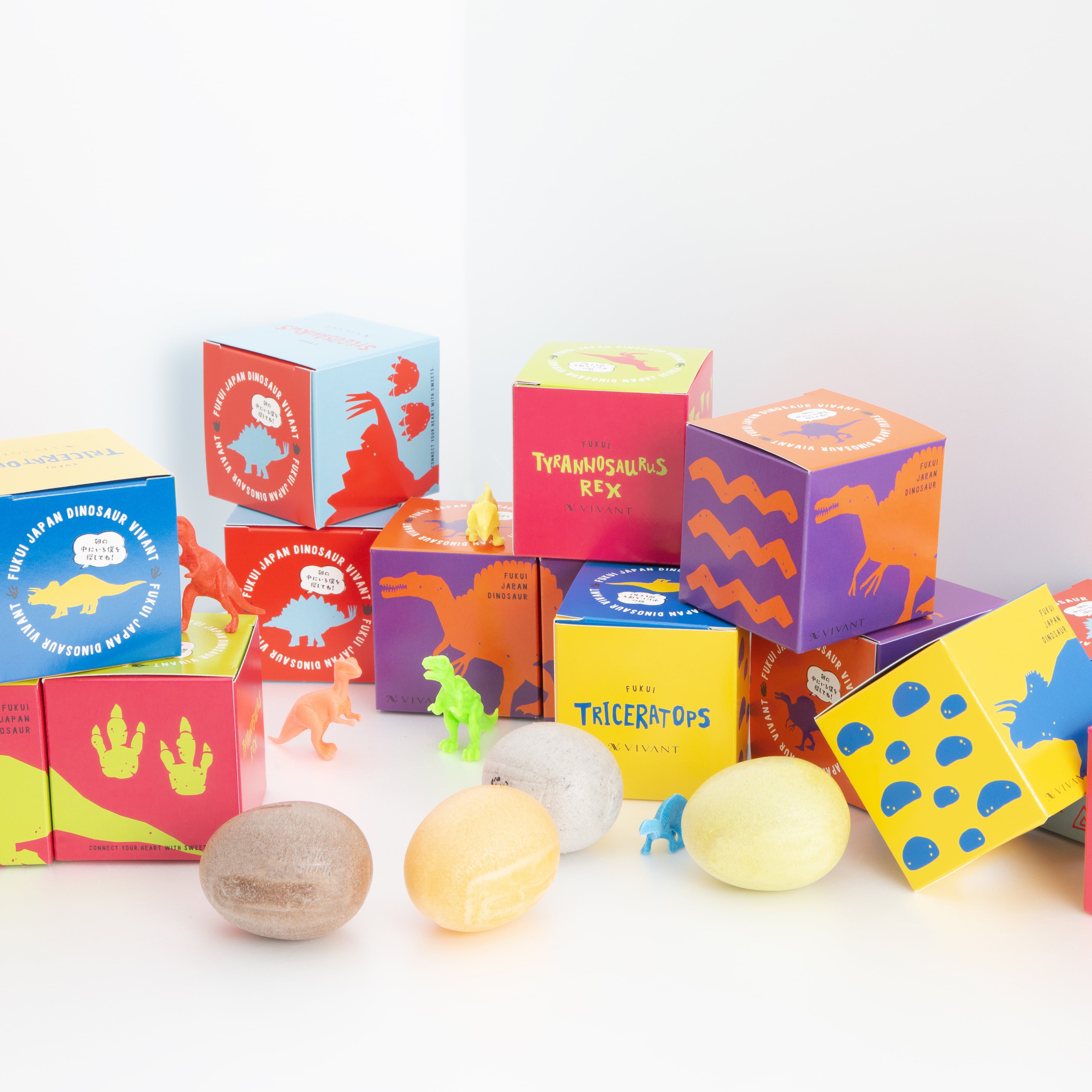 Dig-Dino!!-ディグ・ディノ-恐竜を発掘する！3個セット バウムクーヘン