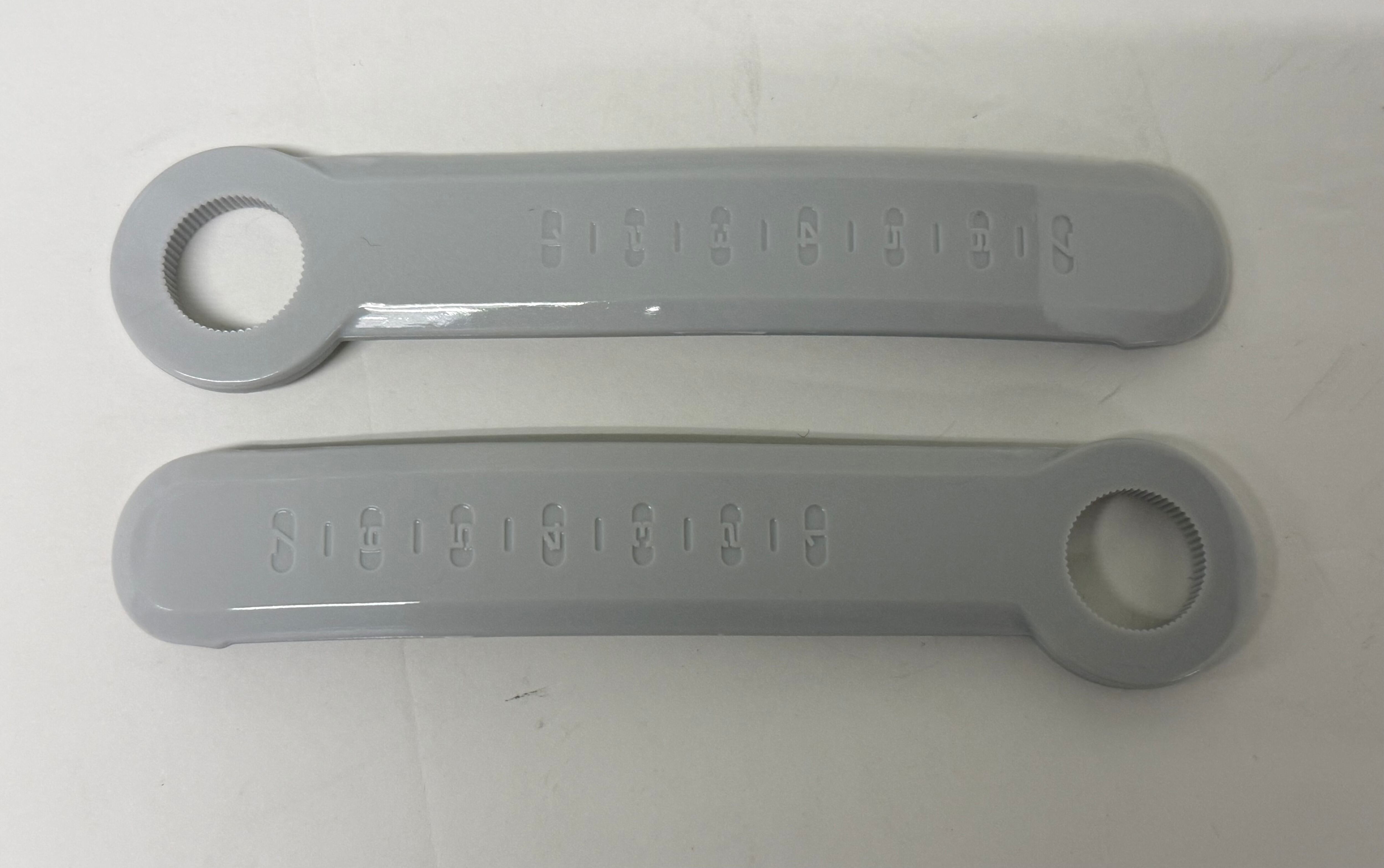 TS-21・TOE ADJUSTER white/grey 樹脂ベース用(1ペア販売)