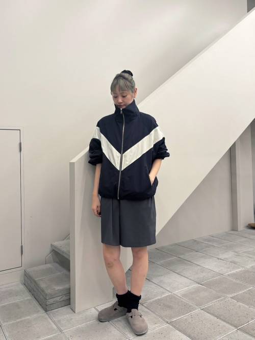 anuke Nylon Track Blouzon タグ付き SouthOrange | . 【anuke】 Nylon Track Blouzon  | Instagram