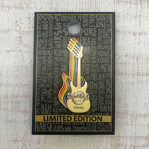 TOKYO 東京 2024 Pride Guitar Pin