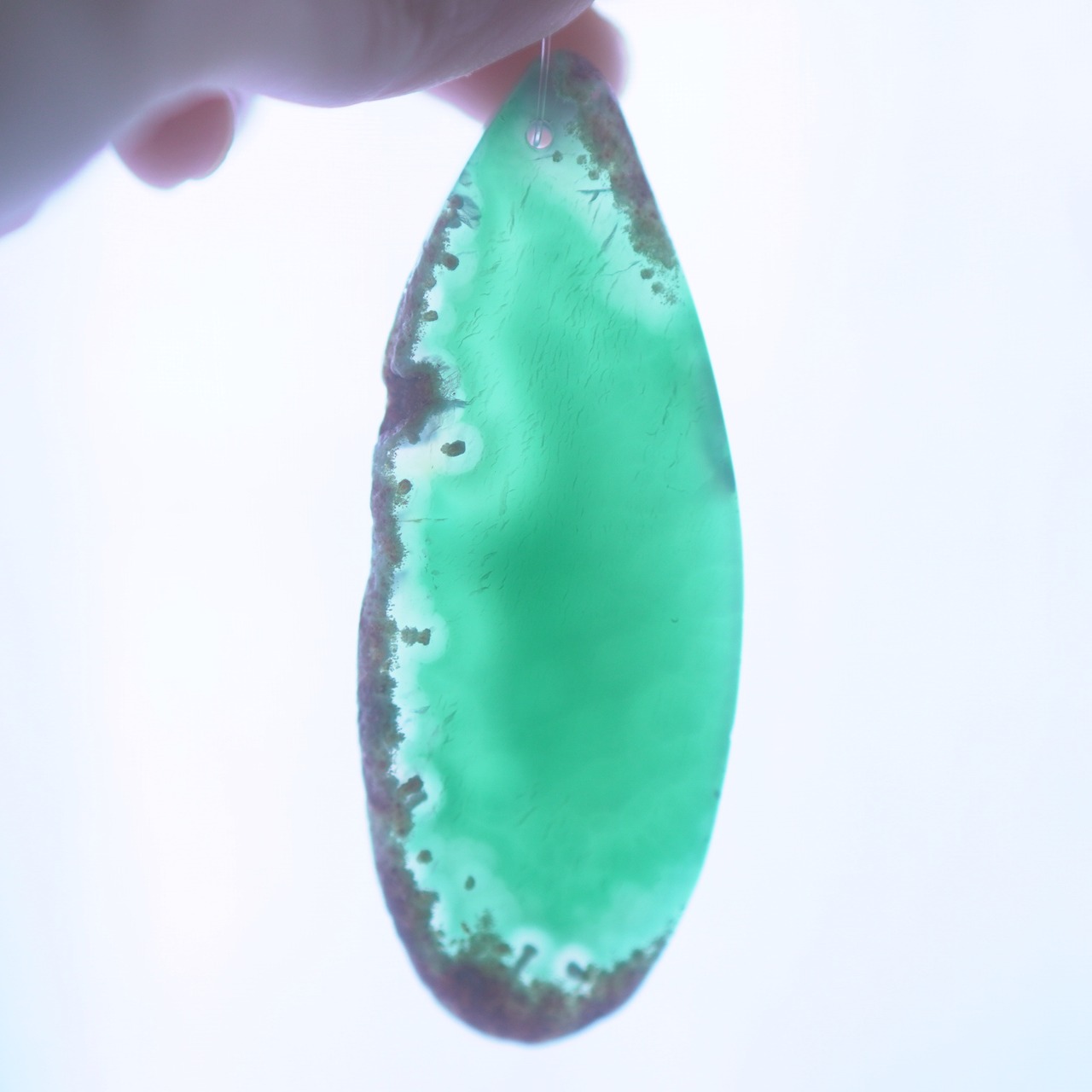 KINMOKUSEI 03 - アゲートヒーリングチャイム / Agate Sun Catcher Wind Chime 329