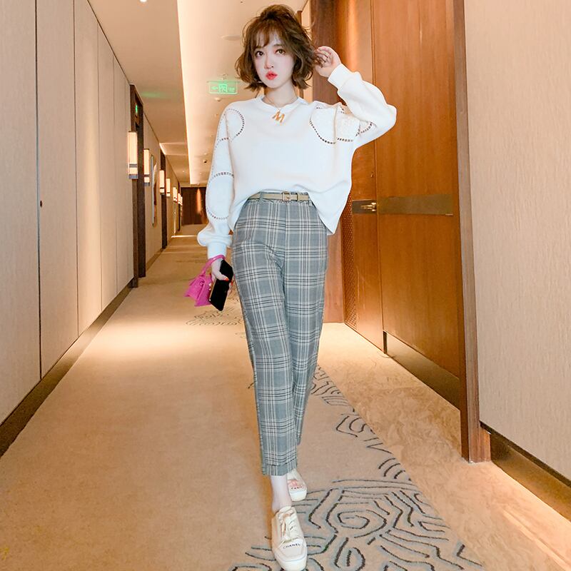 ハイウェストスリムパンツ MIUCO38375042551