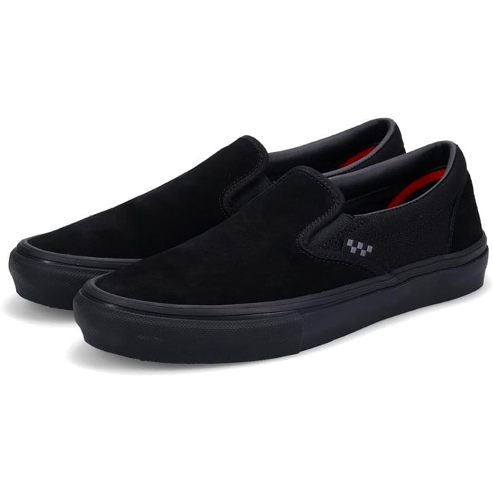 ヴァンズ スケート スリッポン ポップ クッシュ ブラック US13 31cm VANS SKATE SLIP-ON BLACK / BLACK ヴァンズ バンズ スケート