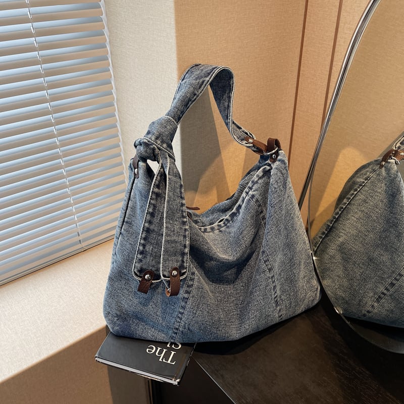denim shoulder bag 10822