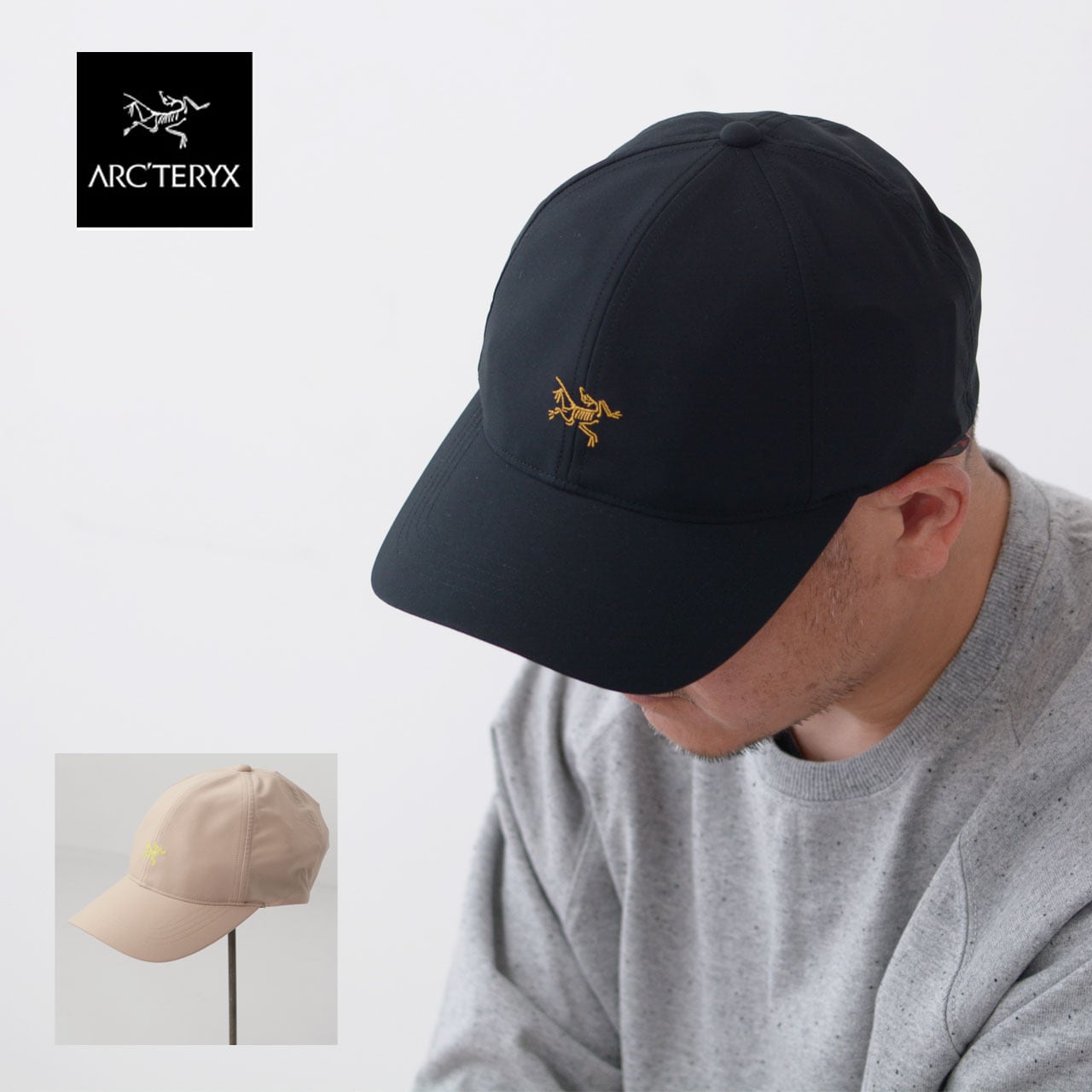 ARC'TERYX Small Bird Hat Black　帽子　　旧モデル